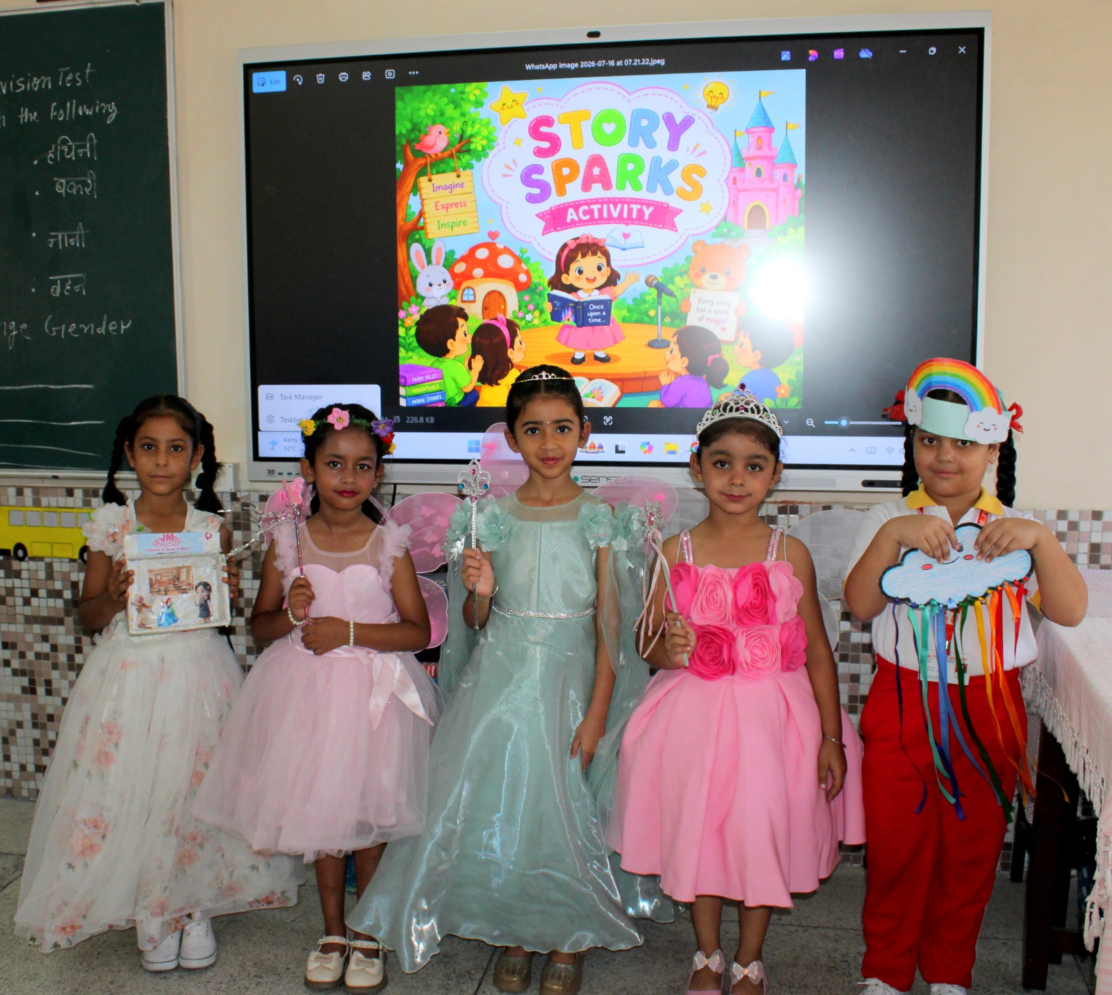 Story Sparks Activity Classes- 1 & 2